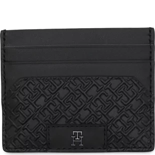Tommy Hilfiger Skórzane etui na karty MONOGRAM - Etui na dokumenty i karty - miniaturka - grafika 1