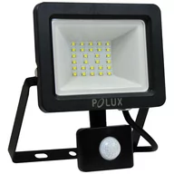 Lampy ogrodowe - Polux Projektor LED 20W IP65 czujnik ruchu 304797 - miniaturka - grafika 1