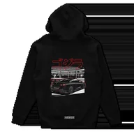 Odzież do sportów motorowych - Bluza z kapturem Nissan Skyline GT-R R35 Back-S - miniaturka - grafika 1