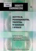 Nauki przyrodnicze - Instytucje Przedsiębiorstwa Turystyka W Badaniach I Opiniach - miniaturka - grafika 1