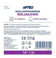 Apteczki i materiały opatrunkowe - SYNOPTIS PHARMA SP. Z O.O. APTEO CARE Gaza opatrunkowa niejałowa 1m2 1 szt - miniaturka - grafika 1