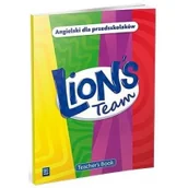 Edukacja przedszkolna - Język angielski. Lion`s Team. Książka nauczyciela - miniaturka - grafika 1