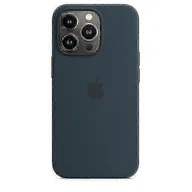 Etui i futerały do telefonów - Silikonowe etui na telefon iphone 13 Pro 13pro Otchłań niebieski - miniaturka - grafika 1