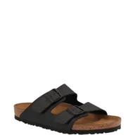 Klapki i japonki męskie - Birkenstock Klapki Arizona | z dodatkiem skóry - miniaturka - grafika 1