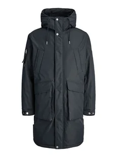 Jack & Jones Parka w kolorze czarnym - Kurtki męskie - miniaturka - grafika 1