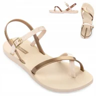Sandały damskie - Ipanema 37 Eleganckie sandały damskie lekkie wsuwane letnie obuwie modne - miniaturka - grafika 1