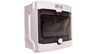 ETI Obudowa natynkowa 8 mod IP65 drzwi transparentne ECH-8G 001101061 fotowoltaika - Rozdzielnie elektryczne - miniaturka - grafika 2