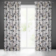 Zasłony - Zasłona 140 x 270 Dekoracyjna Nika Taśma Bia+Stal - miniaturka - grafika 1