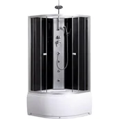 Kabiny prysznicowe - Novoterm Karolina 90x90 - miniaturka - grafika 1