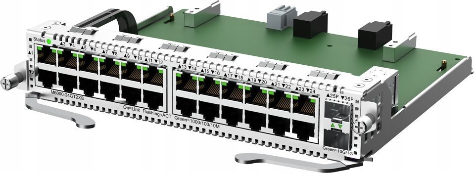 Reyee L3 24 porty 1Gbit + 2 porty Uplink SFP+ LC 10Gbit Do switcha modularnego RG-NBS6002