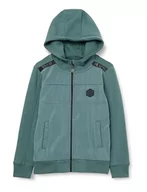 Kurtki i płaszcze dla chłopców - Vingino Kamizelka chłopięca Okey Sweater, Backwoods Green, 14 lat - miniaturka - grafika 1