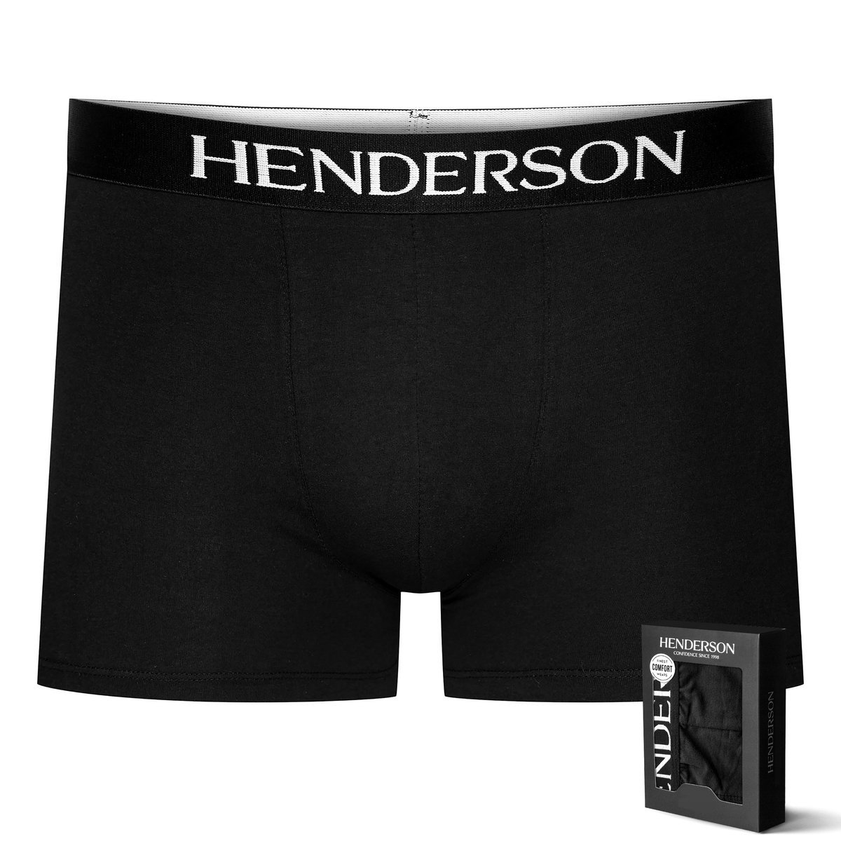 Bokserki męskie czarne HENDERSON MAN 35218 - XXL