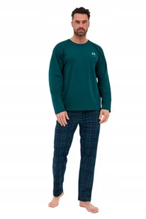 CORNETTE PIŻAMA MĘSKA DR 124/307 DENALI 3 XL ZIELONY - Piżamy damskie - miniaturka - grafika 1