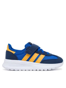 adidas Sneakersy Run 70s 2.0 JS3670 Granatowy - Buty dla chłopców - miniaturka - grafika 1
