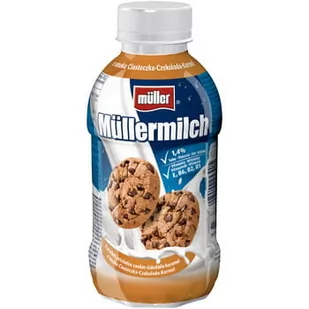 Muller Mullermilch carmel Cookies napój mleczny - Kefiry, jogurty, maślanki - miniaturka - grafika 1