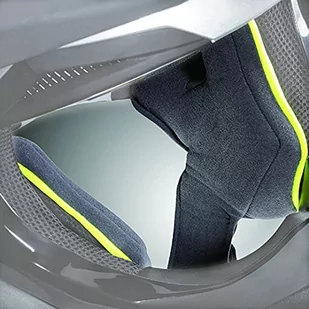 SP. Wyściółka policzków CLIMA COMFORT.XXXL.BLACK-FLUO YELL.N53 - Kaski motocyklowe - miniaturka - grafika 1