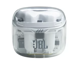 JBL Tune Flex Ghost białe - Słuchawki - miniaturka - grafika 4