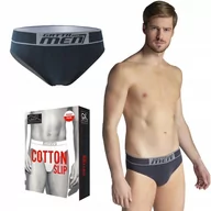Majtki męskie - ﻿Slipy męskie Gatta Cotton slip, szary, L - miniaturka - grafika 1