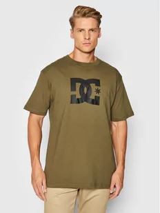 DC T-Shirt Star ADYZT04985 Zielony Regular Fit T-Shirt Star ADYZT04985 Zielony Regular Fit - Koszulki męskie - miniaturka - grafika 1