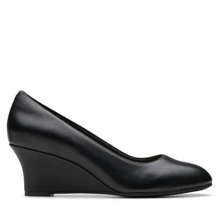 Półbuty Clarks Olivette Pearl 26180043 Czarny - Półbuty damskie - miniaturka - grafika 1