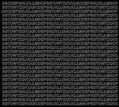 Pasmanteria - Litery samoprzylepne 5 milimetrów czarny matowy - Matowa - miniaturka - grafika 1