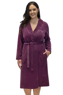 Vivisence 5022 fioletowy XL Nocna szlafrok - Szlafroki damskie Vivisence 5022 fioletowy XL Nocna szlafrok - Szlafroki damskie - miniaturka - grafika 1