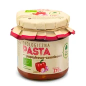 Pasty warzywne - Dary Natury BIO PASTA PAPRYKOWO CZOSNKOWA BIO 170 g - miniaturka - grafika 1