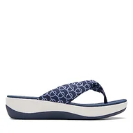 Klapki i japonki damskie - Clarks Arla Glison, Klapki Damskie, Drukowanie indygo, 38 EU - miniaturka - grafika 1