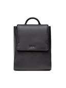 Plecaki - Calvin Klein Plecak Ck Elevated Backpack Czarny - miniaturka - grafika 1