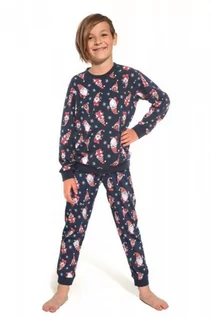 Piżamy chłopięce - Cornette Gnomes3 263/140 young piżama chłopięca - grafika 1