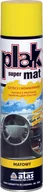 Kosmetyki samochodowe - ATAS PLAK SUPER MAT CYTRYNA - 600 ml MATOWY - miniaturka - grafika 1