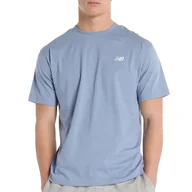 Koszulki męskie - Koszulka New Balance MT41509DUS - niebieska - miniaturka - grafika 1