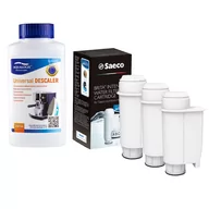 Akcesoria i części do ekspresów do kawy - Zestaw Philips - Filtr Philips Intenza+ CA6702 3szt, Uniwersalny Odkamieniacz 250ml - miniaturka - grafika 1