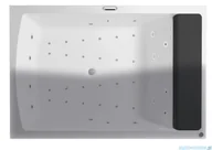Wanny z hydromasażem - Riho Limited Anna wanna prostokątna 190x130cm z hydromasażem THERMAE LINE prawa B065004005 - miniaturka - grafika 1