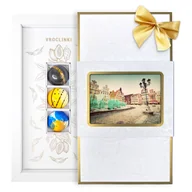 Bombonierki i czekoladki - Bombonierka - WROCŁAW – Zestaw 3 Pralin - miniaturka - grafika 1