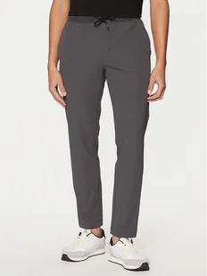Calvin Klein Joggery K10K113809 Szary Slim Fit - Spodnie męskie - miniaturka - grafika 1