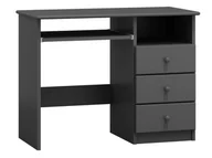 Biurka - Biurko sosnowe ERNEST głębokość 55cm szare - miniaturka - grafika 1