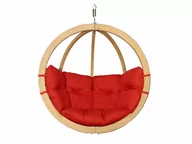Fotele ogrodowe wiszące - Fotele hamakowe KOALA Fotel hamakowy drewniany Swing Chair Single (3) - miniaturka - grafika 1