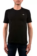 Koszulki męskie - Lacoste T-shirt męski, czarny, 3XL - miniaturka - grafika 1