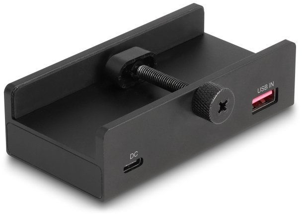 HUB USB Delock Externer USB 5 Gbps 4 Port Hub 2 x USB Typ-A i 2 x USB Type-C™ z śrubą blokującą 64262