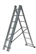 Drabiny - awtools drabina aluminiowa 3x10 stopni 150kg adapatacja na schody - miniaturka - grafika 1