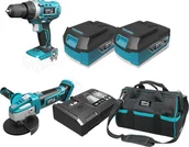 Zestawy elektronarzędzi - Zestaw elektronarzędzi Dedra Zestaw startowy DED7035x2+DED7039+DED7001+DED7050+DED7040 - miniaturka - grafika 1