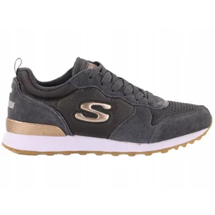 Buty na co dzień damskie SKECHERS RETROS OG 85 skóra - Buty trekkingowe damskie - miniaturka - grafika 1