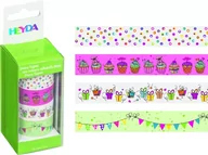 Scrapbooking - Heyda, ozdobne taśmy dekoracyjne, 4 sztuki - miniaturka - grafika 1