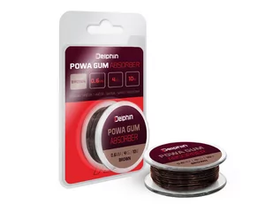 GUMA FEEDER DELPHIN POWA GUM ABSORBER 0.6 MM 10 M - Żyłki wędkarskie - miniaturka - grafika 1