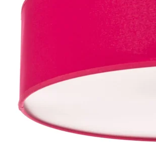 Roller Euluna, odcień tkaniny różowy, Ø 50 cm - Lampy sufitowe - miniaturka - grafika 5