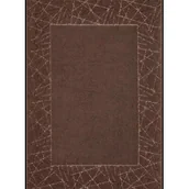 Dywaniki łazienkowe - Dywanik łazienkowy  Nika 441896 Prostokątny Brązowy - miniaturka - grafika 1