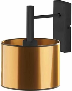 CZARNO MIEDZIANY KINKIET W STYLU INDUSTRIALNYM UNA MIRROR - Lampy ścienne - miniaturka - grafika 1