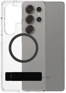 Etui i futerały do telefonów - PanzerGlass Etui CARE by Kickstand Case Magnetic do Galaxy S25 Ultra, przezroczysto-czarne - miniaturka - grafika 1