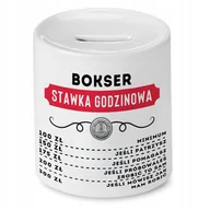 Skarbonki - Dla Boksera Skarbonka na Urodziny Prezent z Nadrukiem ze Zdjęciem + Opakowanie na prezent (wzór 03) - miniaturka - grafika 1